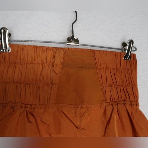 Free People Movement Rust Orange The Way Home High Rise Athletic Shorts XS - Picture 7 of 8